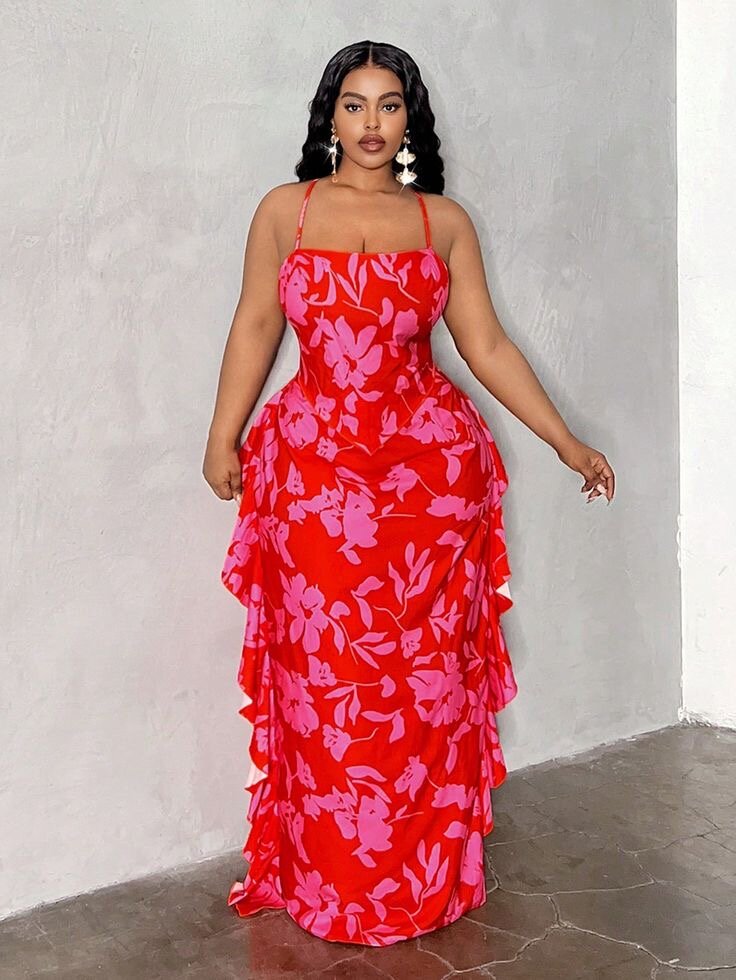 Robe Longue Fleurie Éclatante