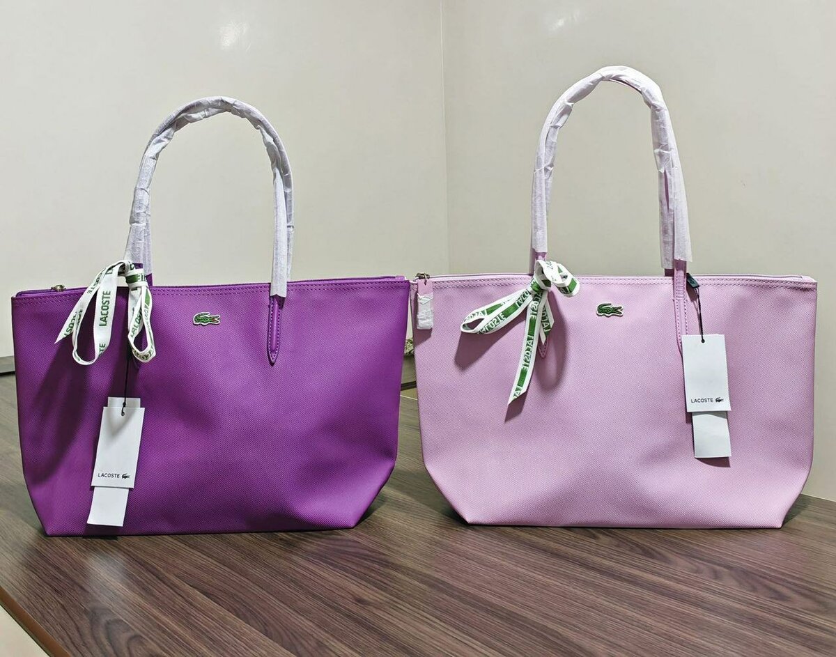 Cabas Lacoste Femme Élégant