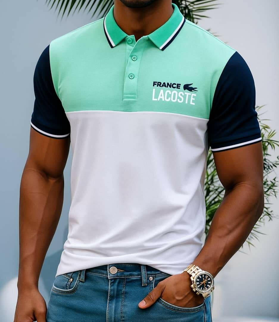 Polo homme coloré stylé