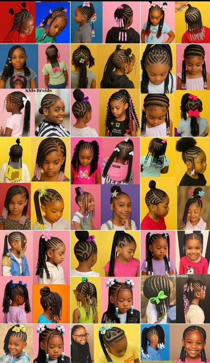 Coffin Braids pour femmes et enfants