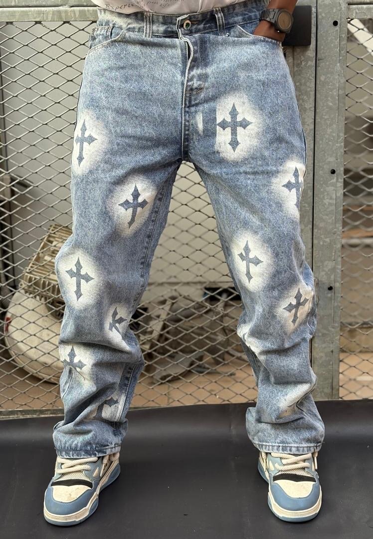 Jeans tendance imprimés