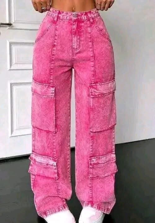 Jeans larges élégants