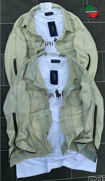 Veste en jean classique