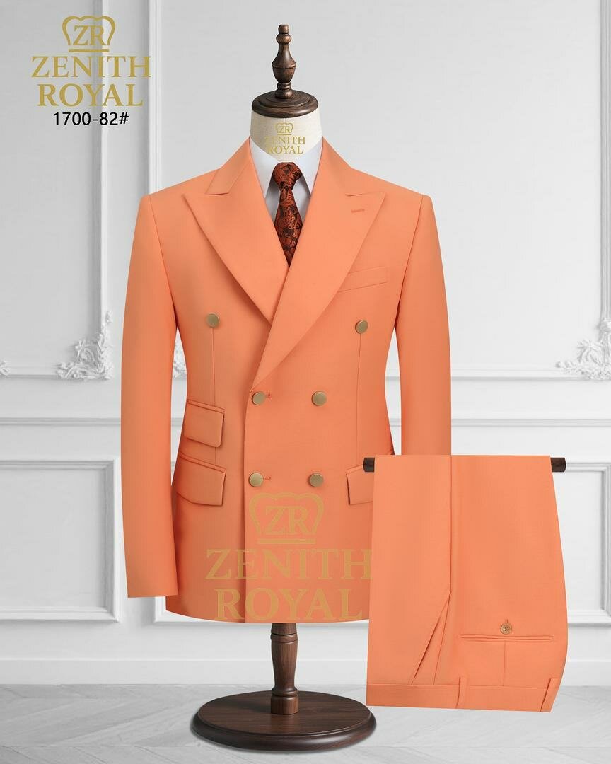 Costume Croisé de Qualité