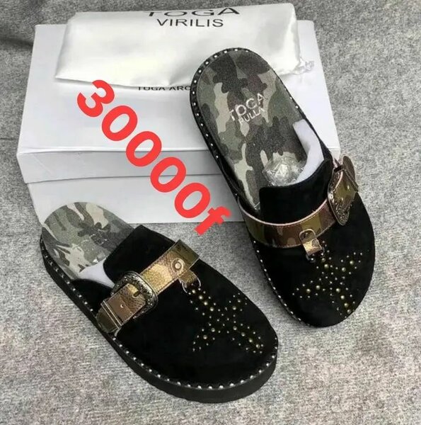 Mules homme Toga Virilis noir