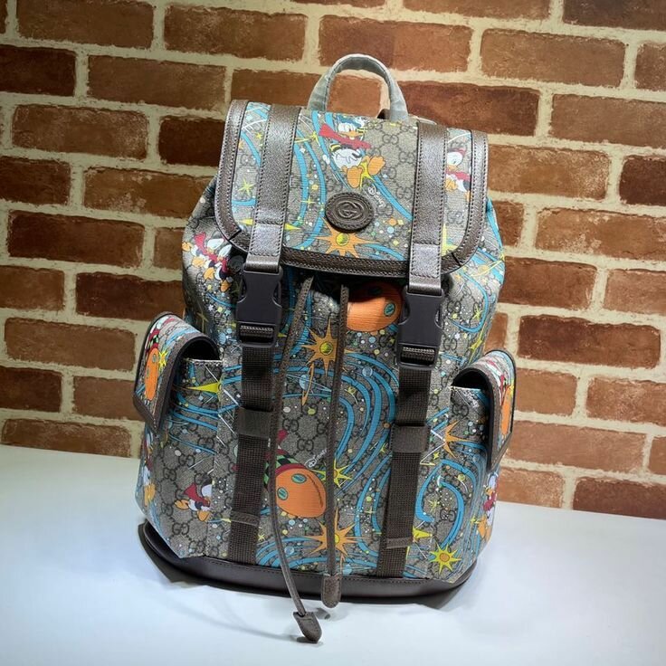 Quality leather Laptop traveling bag school backpack