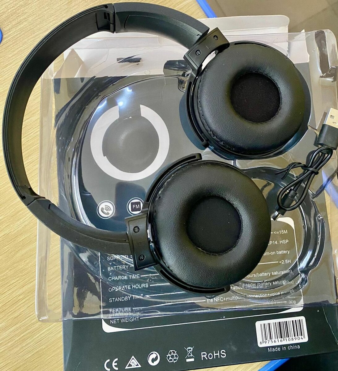 Casque Bluetooth Stéréo Pliable