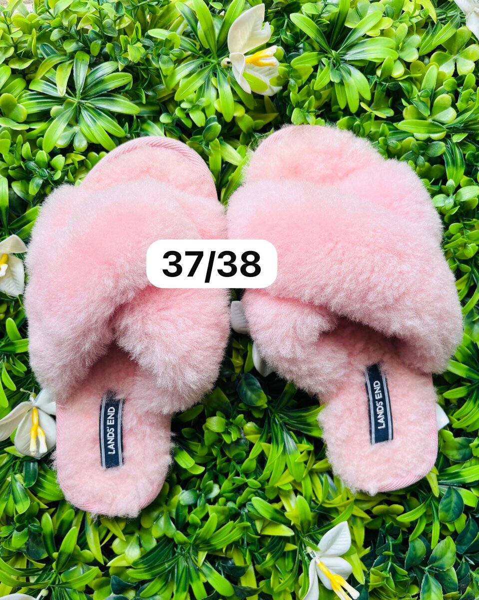 Chaussons en fourrure confort