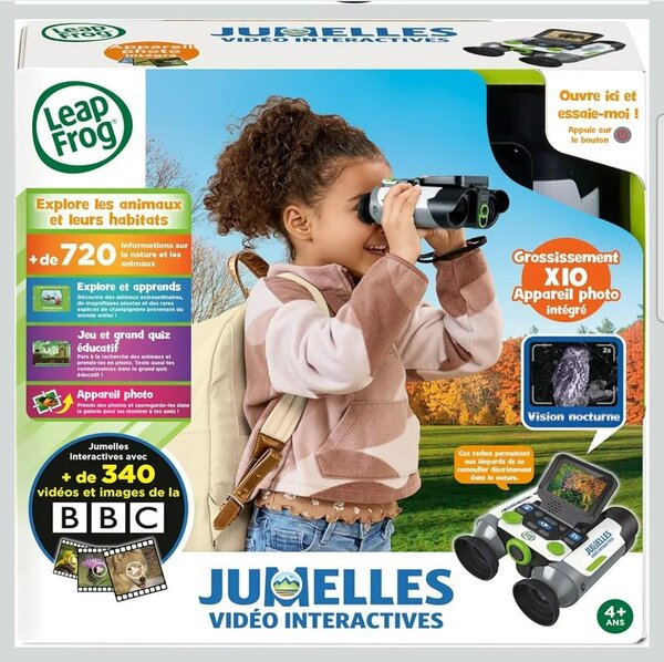Jumelles vidéo interactives pour enfants