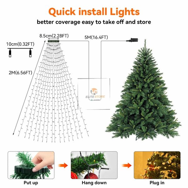 Guirlande lumineuse rapide