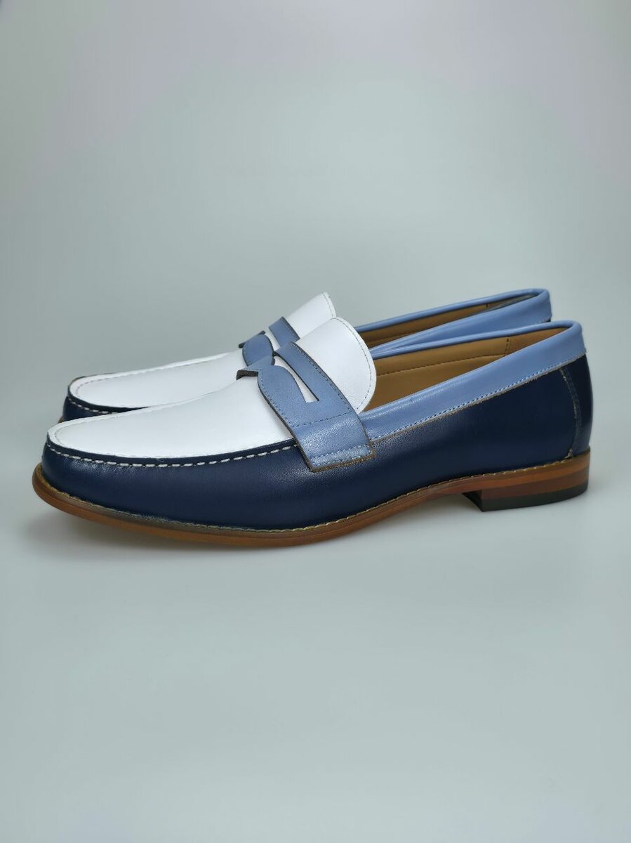 Mocassins élégants en cuir