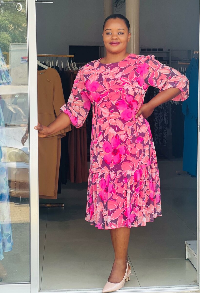 Women's Floral Print Dress