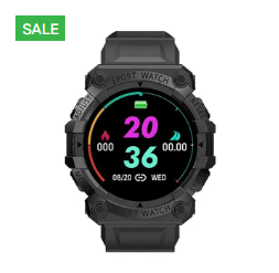 Quality Low Budget Smart Watch – FD68s Smart Watch 1.44 Inch Color Screen with Heart Rate, BP Monitor Fitness Tracker For Android / iOS