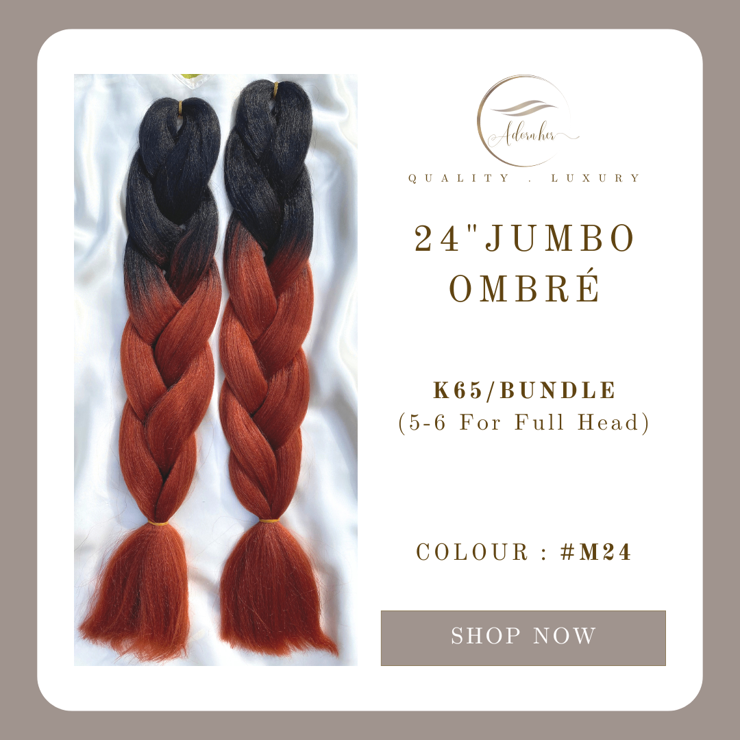 24inch Jumbo Ombre - Colour #M24