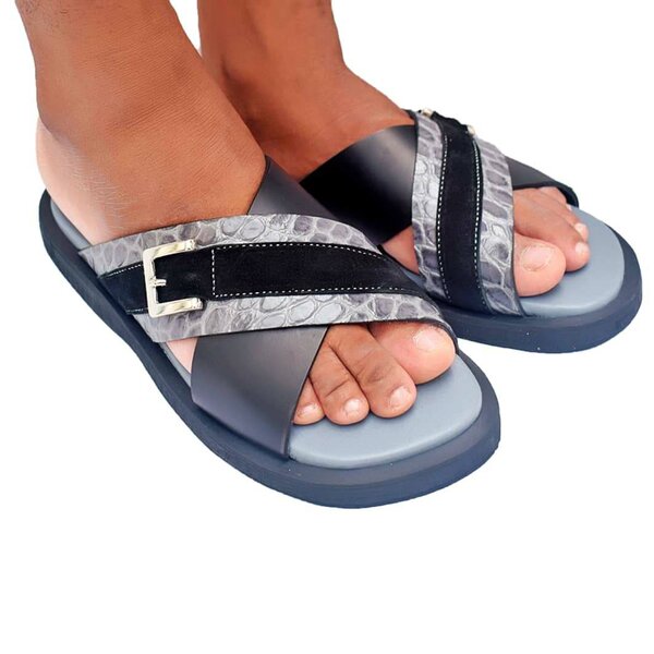 Sandales homme 100% cuir