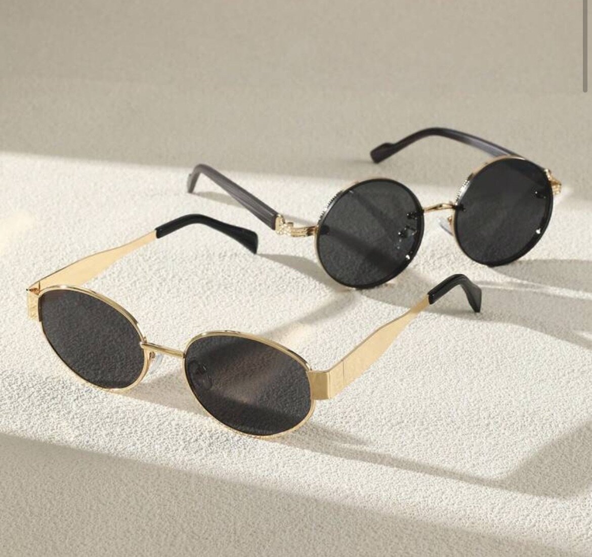 Lunettes de soleil rétro stylées