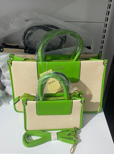 Sac à main élégant vert