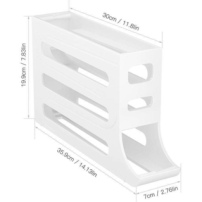 Rangement à œufs en plastique
