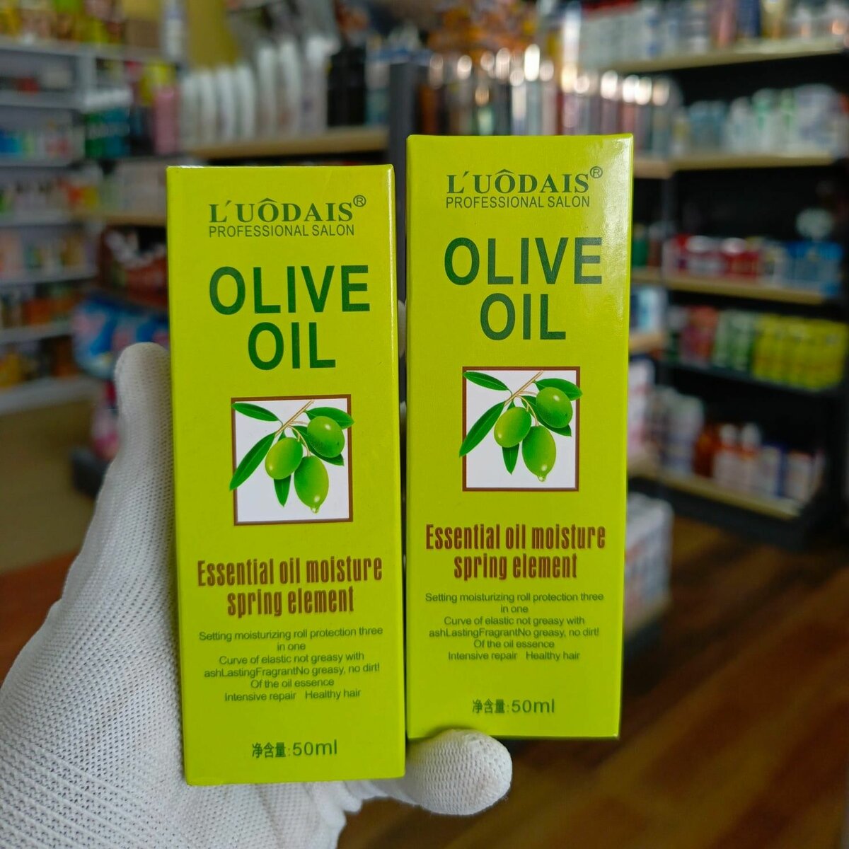 Olive Oil Essential Oil Moisture Spring Element