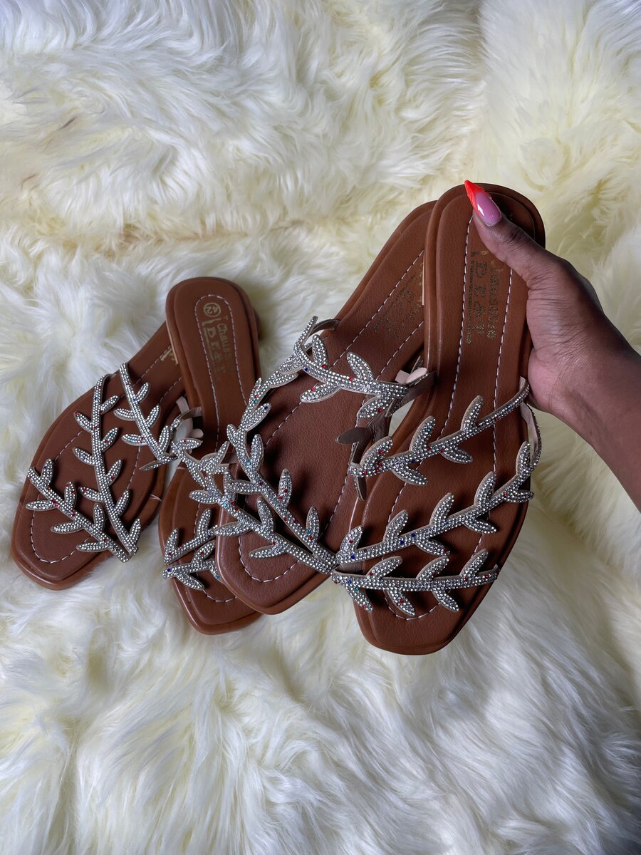 Sandales Élégantes Strass