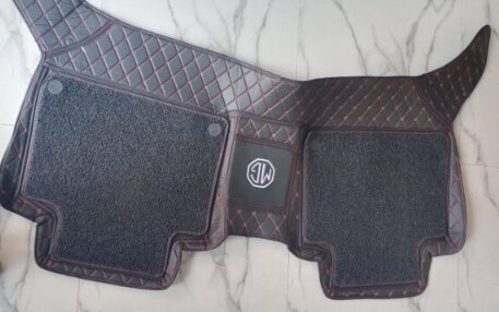  MG 9D Floor Matt Red Stich 3 Pcs Set