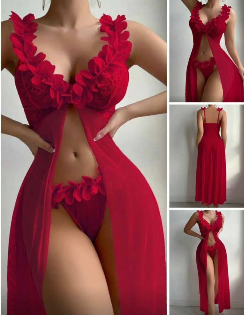 Robe de Nuit Sexy en Dentelle