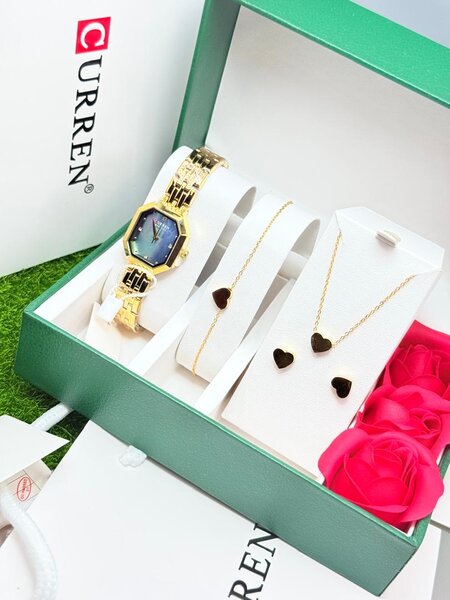 Ensemble montre et bijoux Curren