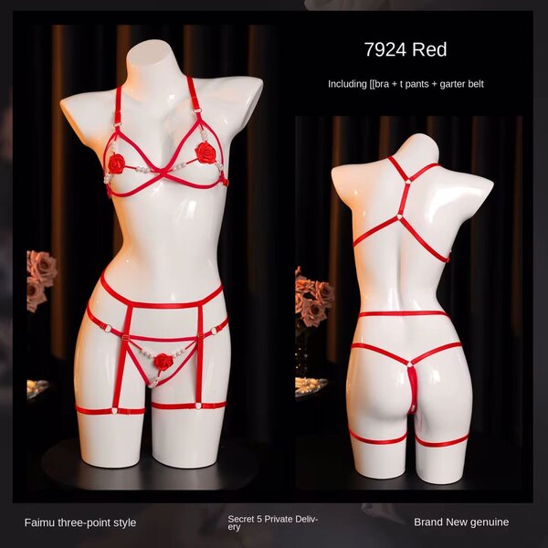 Ensemble Lingerie Rouge Sensuel