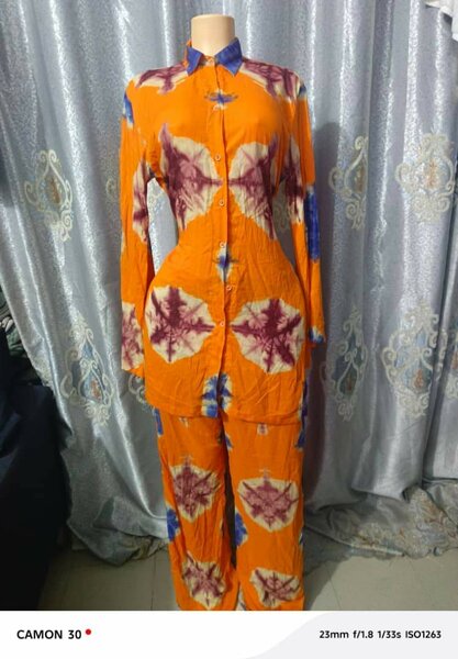 Pyjama femme tie-dye