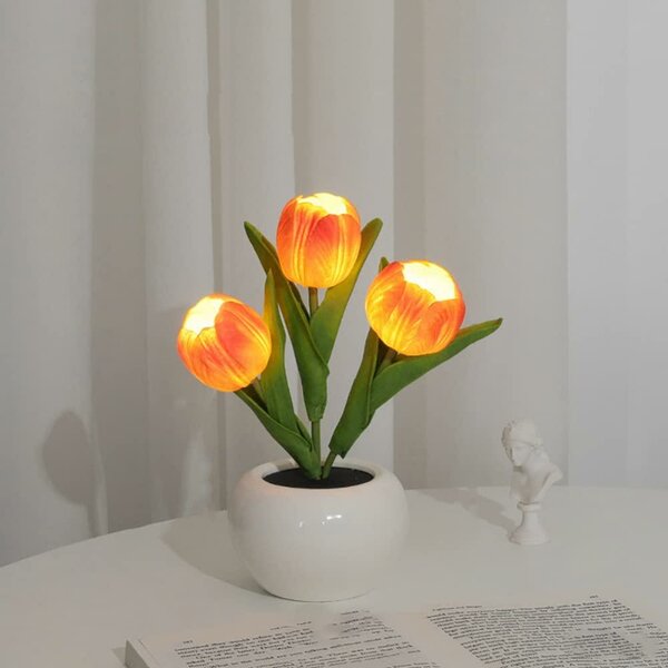 Lampe Tulipe LED Décorative