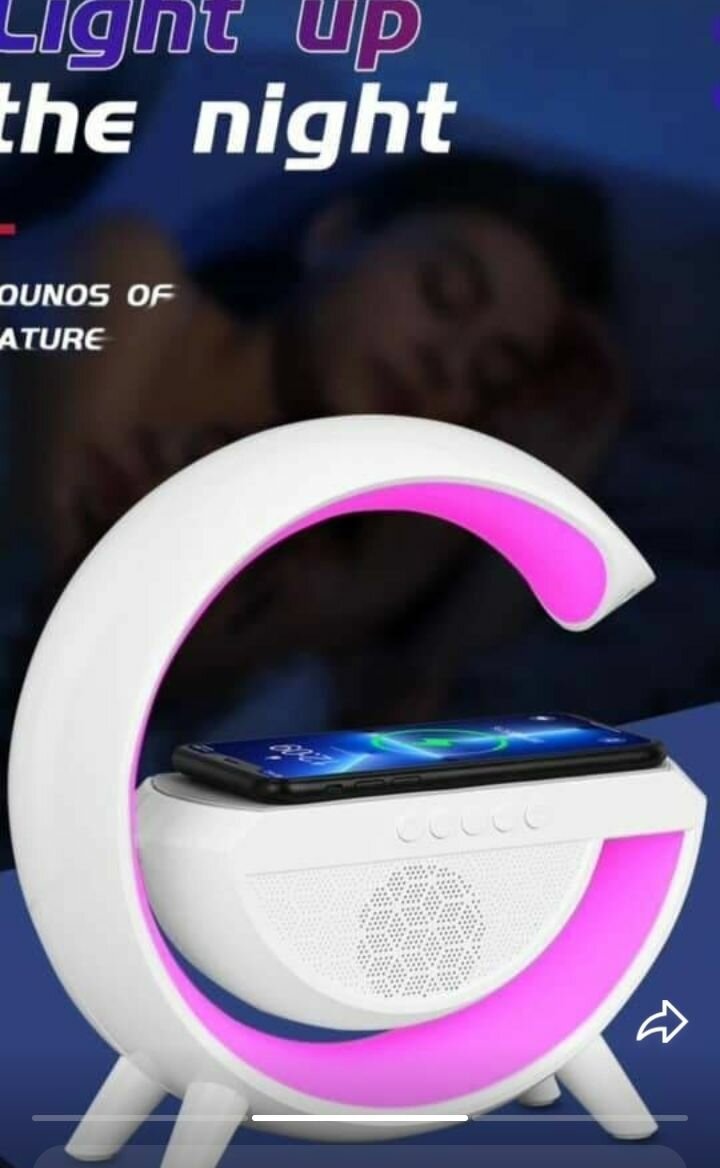 Chargeur sans fil lumineux