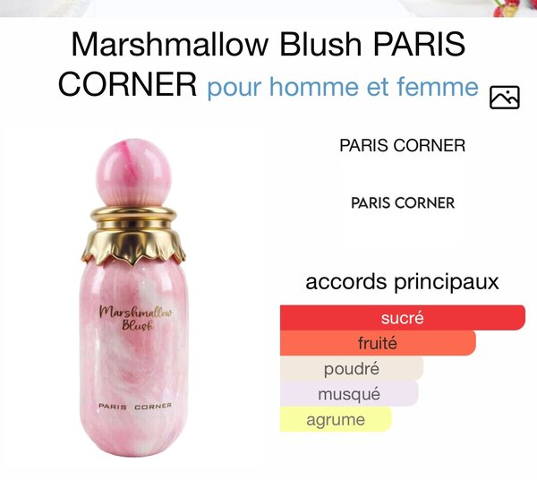 Parfum Marshmallow Blush Unisexe
