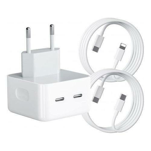 Chargeur USB-C double PD 50 W