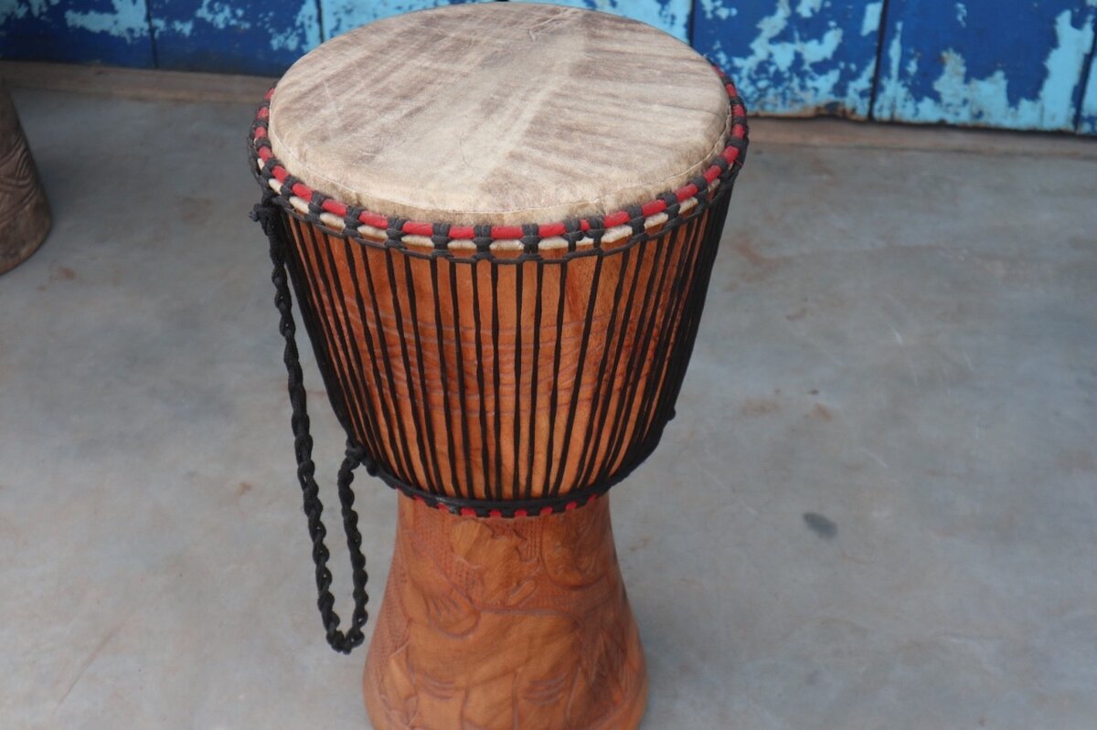 Traditional African Djembe Drum(Goat Skin)