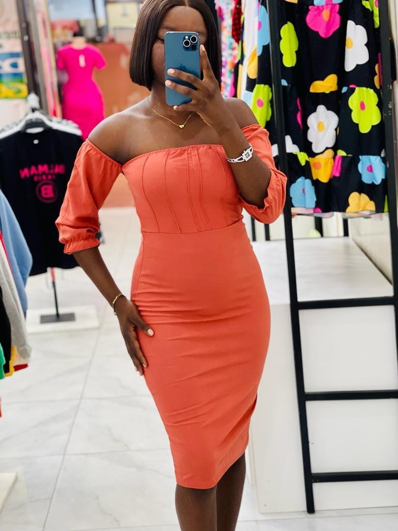 Robe orange