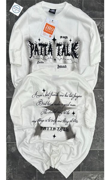 Patta Talk Sweatshirt JHO blanc