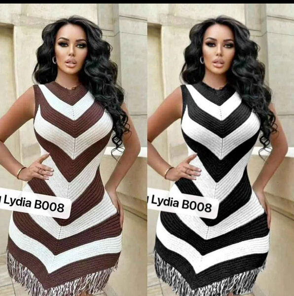 Robe en maille élégante