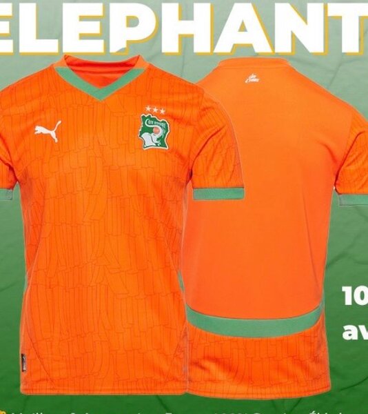 Maillot Équipe Côte d'Ivoire