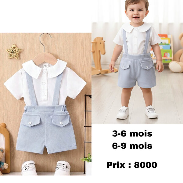 Ensemble bébé chic garçon