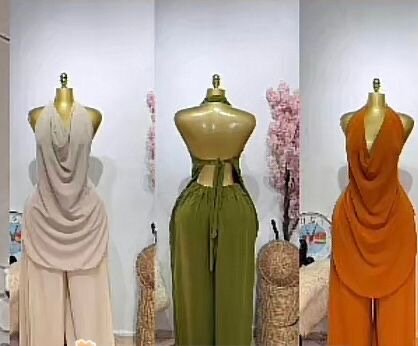 Combinaison fluide élégante