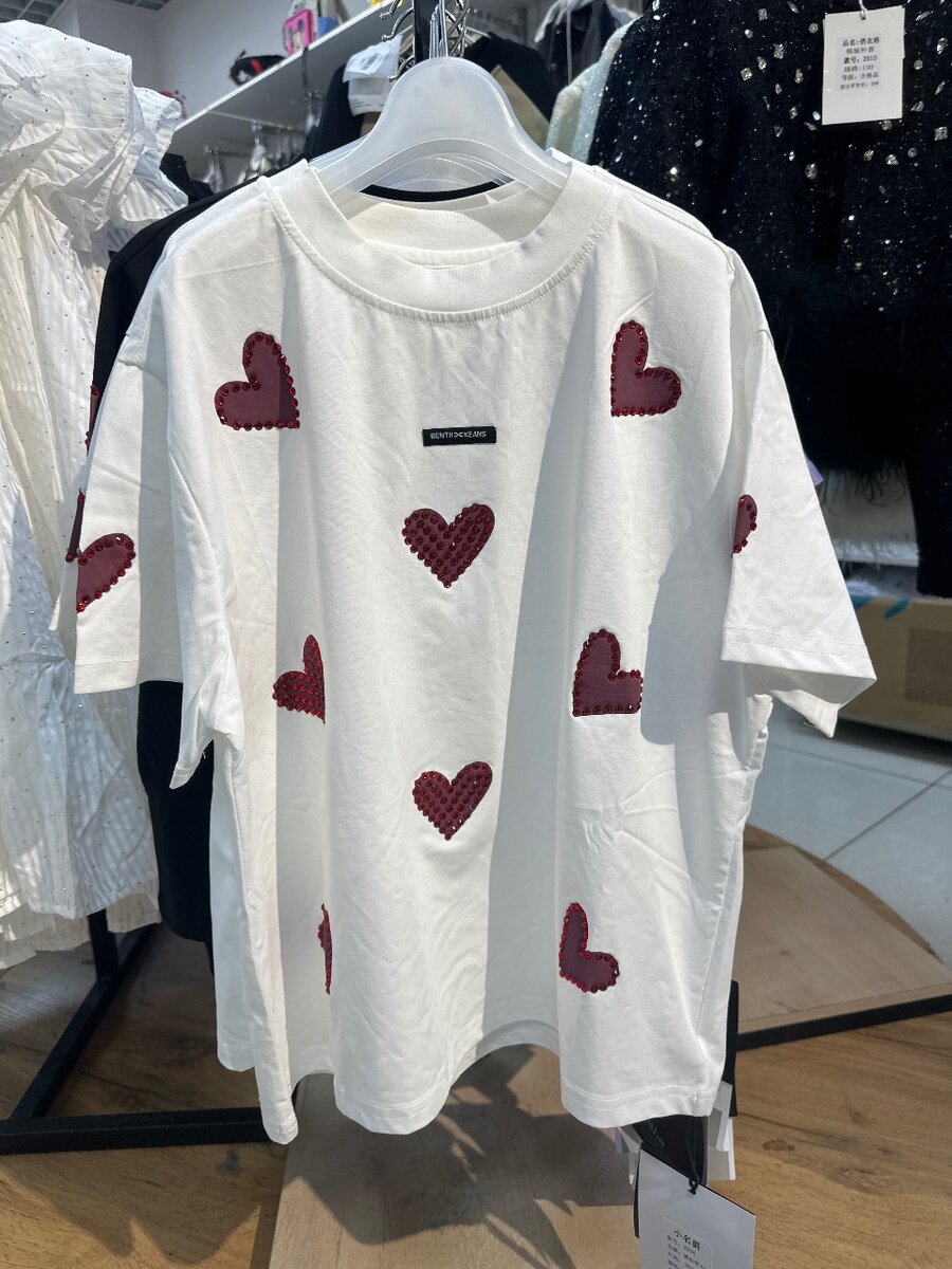 Футболка сердечка