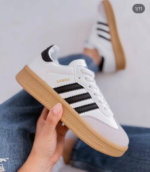 White Samba Sneakers