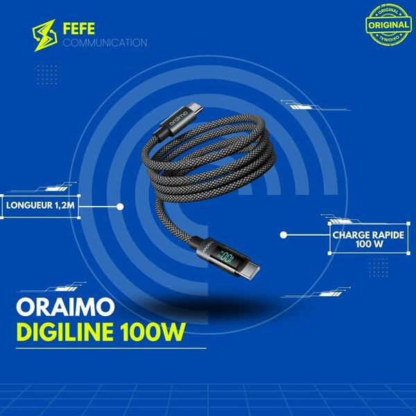 Cable Oraimo DigiLine 100W