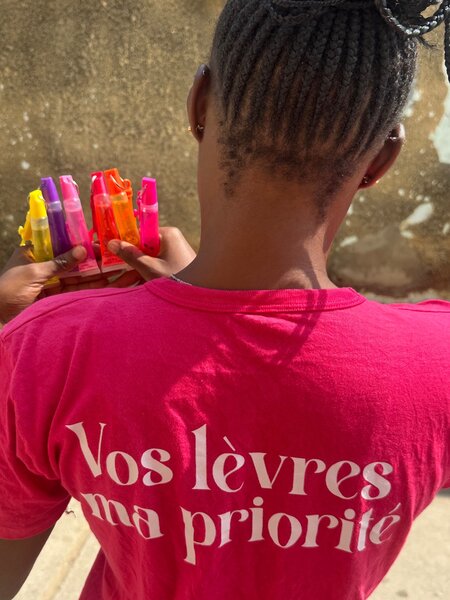 Baume à lèvres fruité hydratant