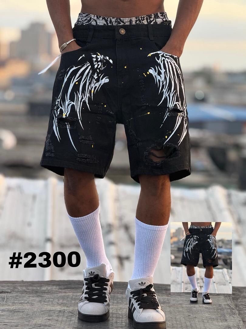 Shorts en jean décontractés pour homme