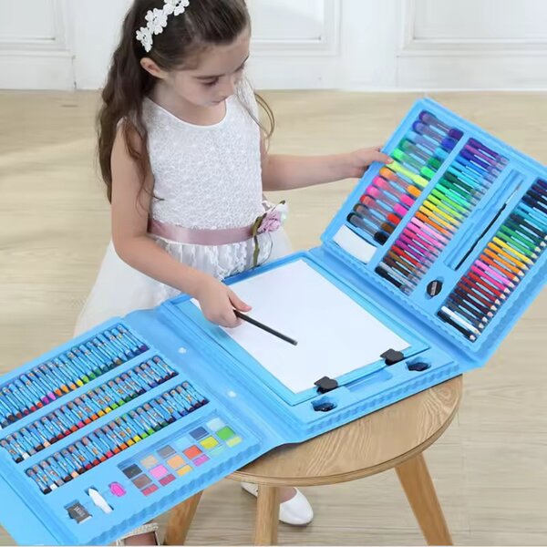 Kit peinture enfant 208 pièces