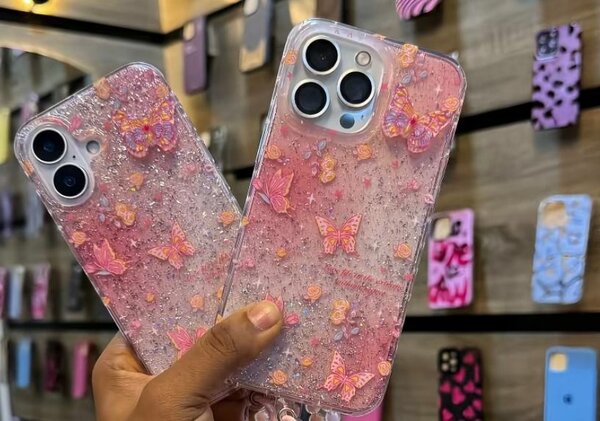 Coque iPhone papillons