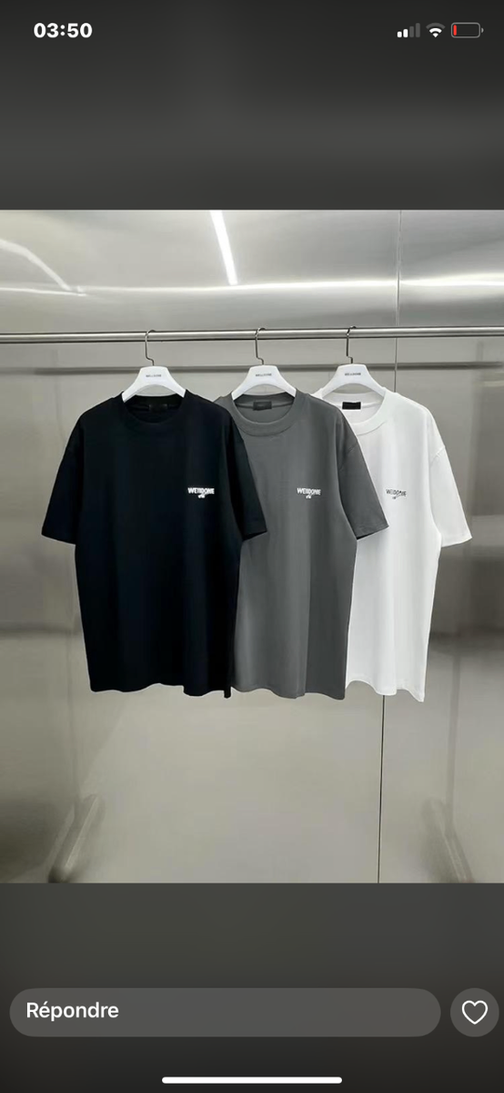 T-shirts unisex imprimés tendances