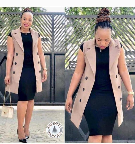 Pretty ladies office dress