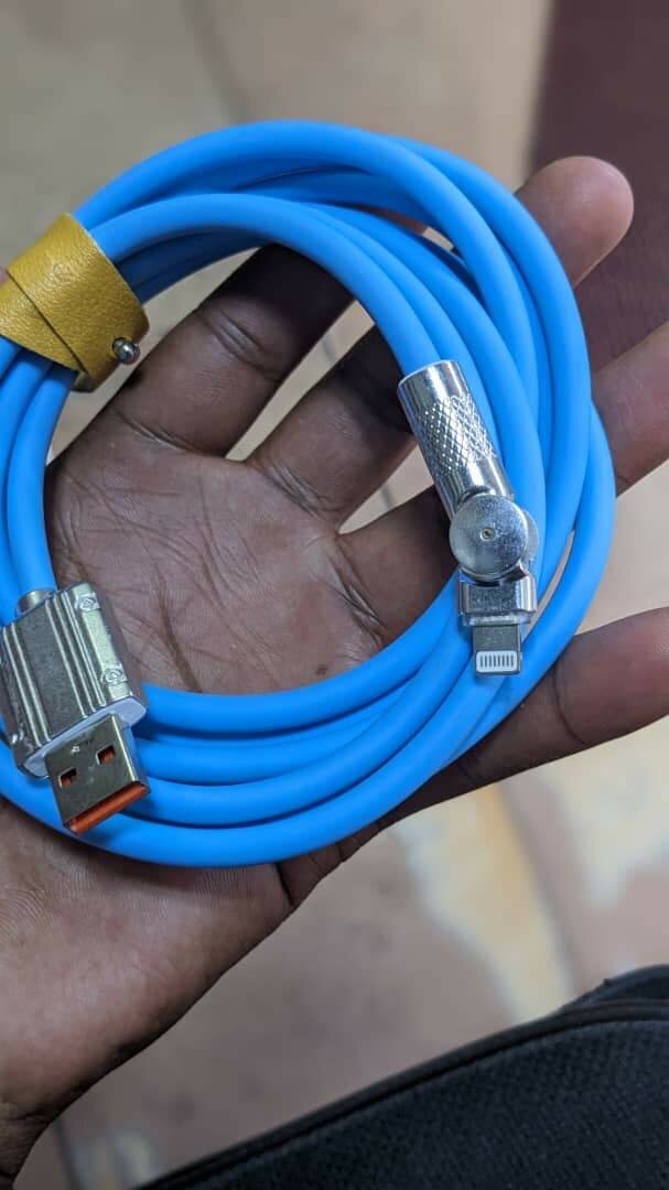 2 meters iphone fast charging cables